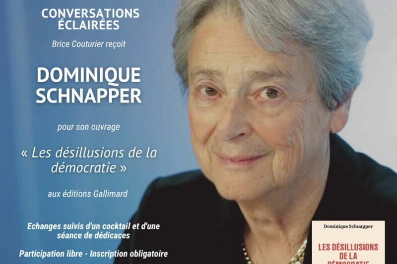 Conversation éclairée de Dominique Schnapper